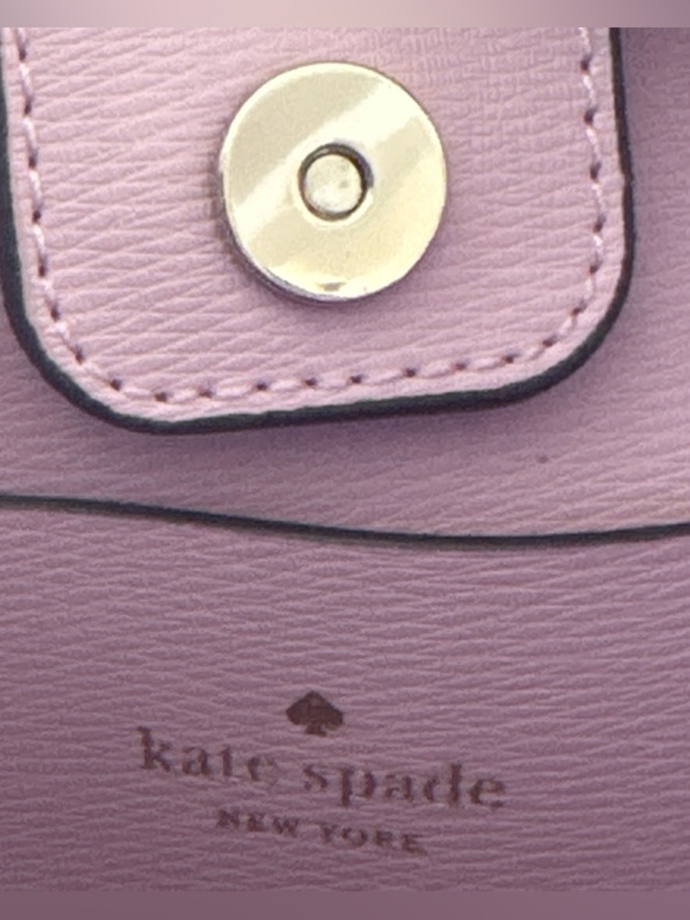 kate spade Small Bikini Pink Pebbled Leather Bag - Picture 9 of 11